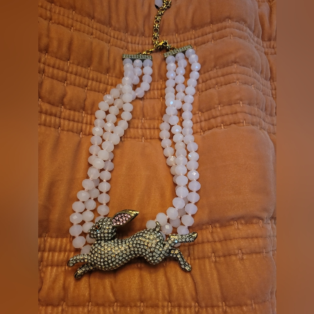 Bunny rabbit costume jewelry